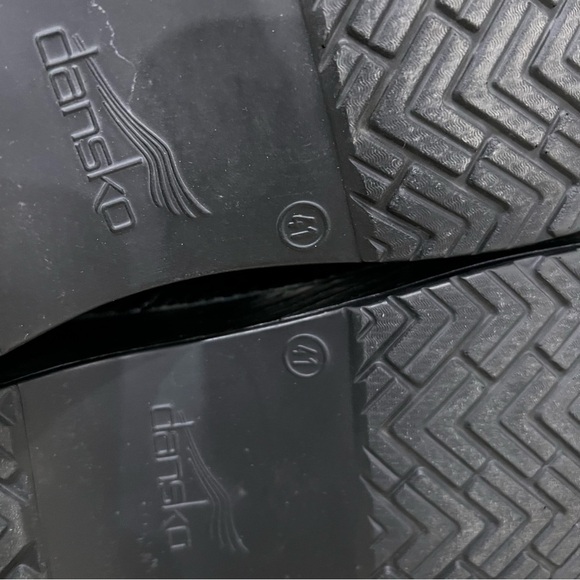 Dansko Women Professional Pro Clogs Nursing Black Silver Shoes Sz 41 US 10.5/11 - Picture 7 of 16